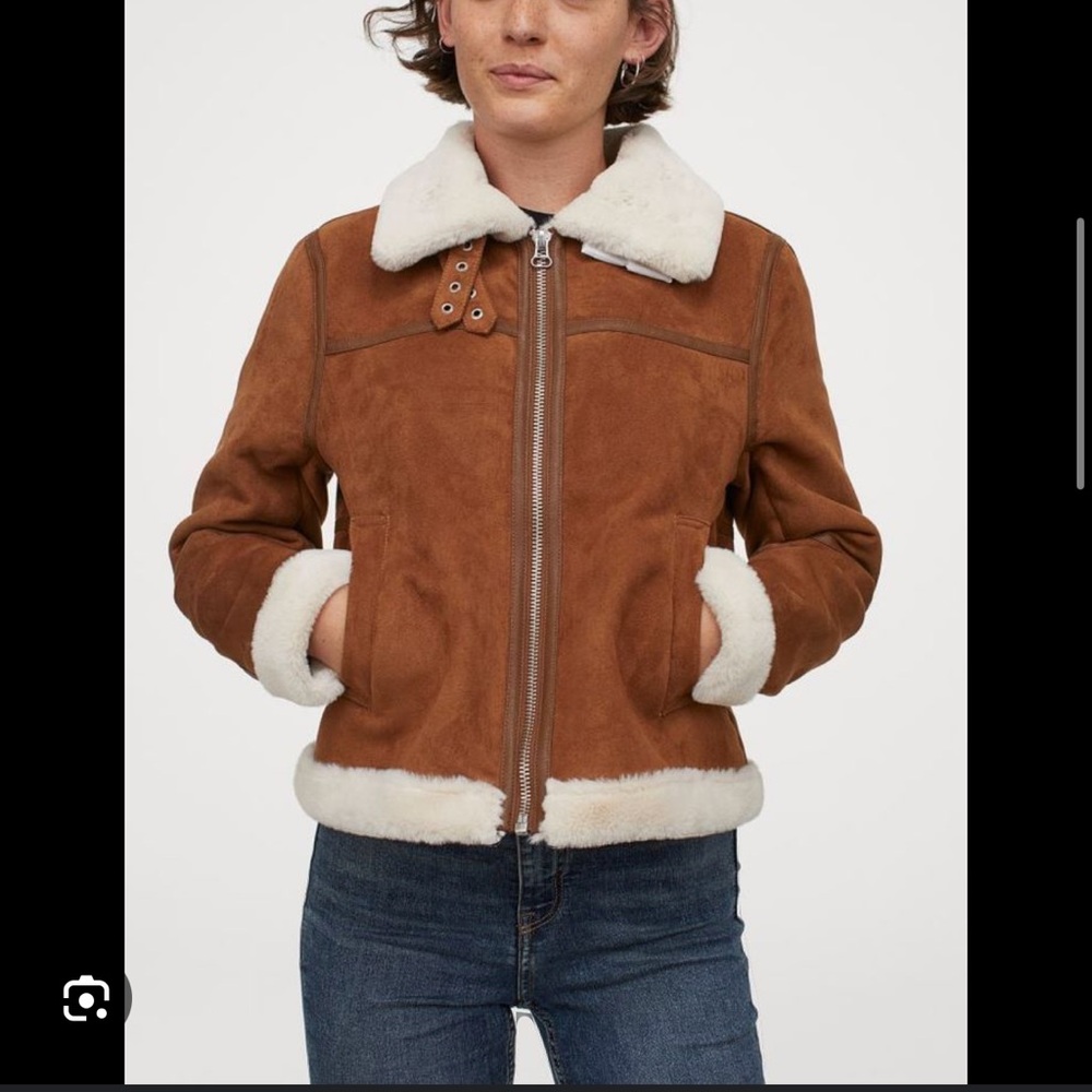 Fur lined jacket